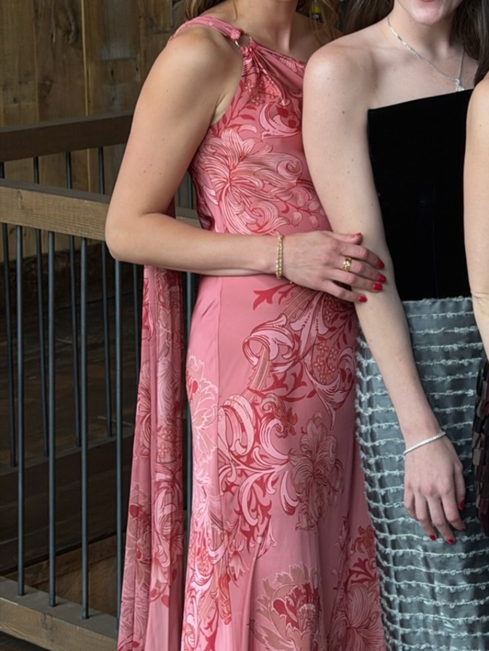 Hemant and Nandita One Shoulder Gown - Picture 3 of 3